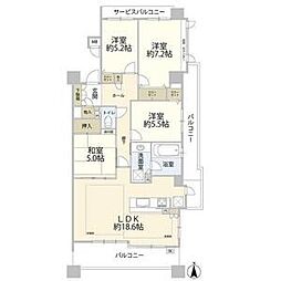 グランザ植田本町 2階