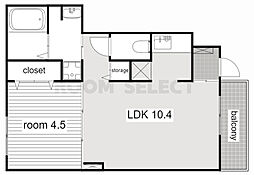 カーサソラーレIII 1階