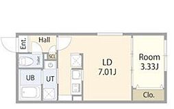 リーデンス今池 2階/201