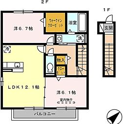パストラーレ 2階