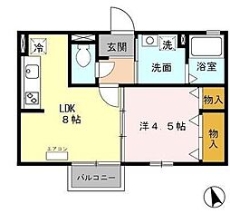 ジュネス中小田井 2階