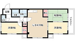 エクセル川本パートII 6階/6A