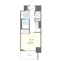 ル・シエル葵 1Kの間取図画像