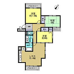 三旺マンション星ヶ丘 205 3階