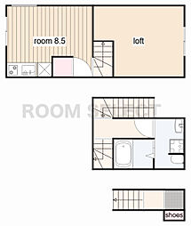 BlancRouge 1Kの間取図画像