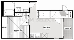 ジェイアールエイチ 1階/101