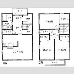 花みずき 3SLDKの間取図画像