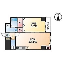 L’Allure松原 6階