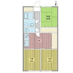 Avenue2 3DKの間取図画像