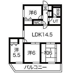 ユニーブル原央 3階