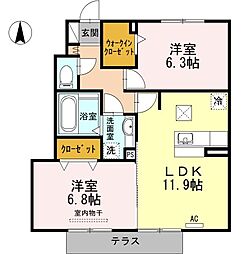 コンコルディアかみやしろ 　SOUTH 1階/102