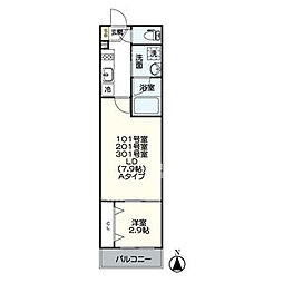 ジュネス稲葉地町 1階/101