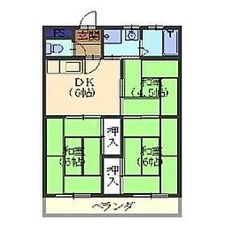 FRハイツA棟 2階