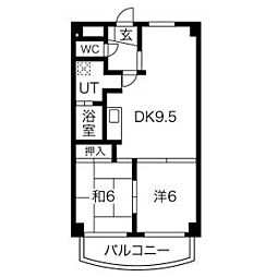 ファミリーハウス天塚 2階