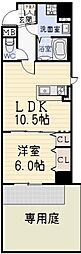 Solare 1LDKの間取図画像