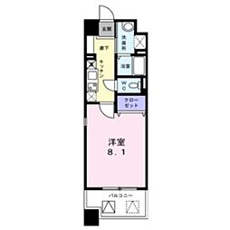 S-FORT浄心 1Kの間取図画像