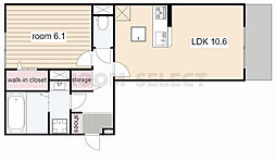 D-room名駅 B棟 1階/101