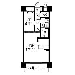 Primal千種luno 1LDKの間取図画像
