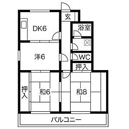 加藤コーポ 1階/102
