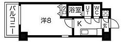リアライズ松原 1Kの間取図画像