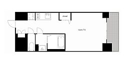 プレサンスTHE久屋大通レジェンド 1Kの間取図画像