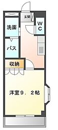 ルミナスH&T 1Kの間取図画像