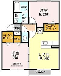ハピネス烏森 2階