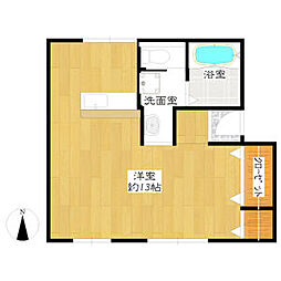 ミネマンション 1Kの間取図画像