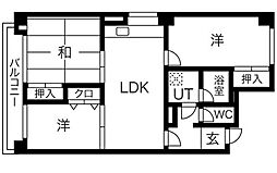 つつじが丘テラス 3LDKの間取図画像