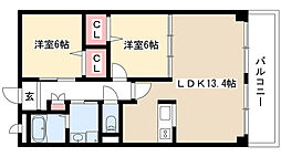 ウィステリア 弐番館 1階/105
