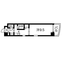 クレセール・サン 4階/406