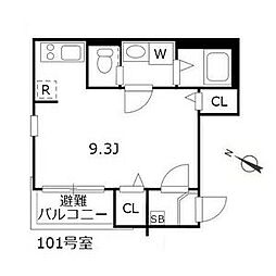 ハーモニーテラス佐古前町 1階/101