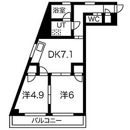 ハニーハイツ渡辺II 3階/305