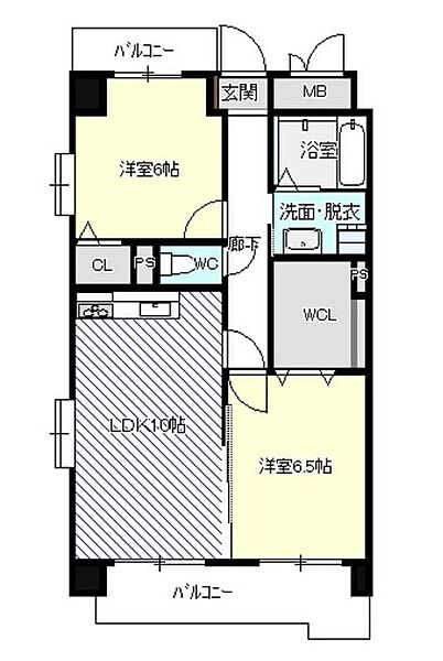 カーサボニータ 303｜愛知県名古屋市中村区本陣通６丁目(賃貸マンション2LDK・3階・54.90㎡)の写真 その2