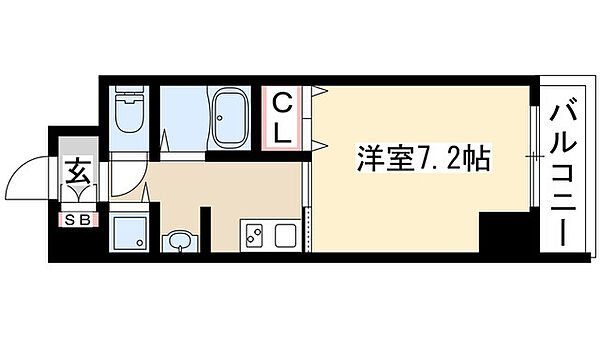 GP栄本町通り 606｜愛知県名古屋市中区栄３丁目(賃貸マンション1K・6階・23.40㎡)の写真 その2