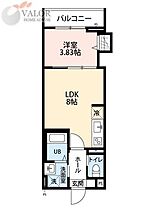 robot home大和市中央 103 ｜ 神奈川県大和市中央５丁目（賃貸アパート1LDK・1階・28.38㎡） その2