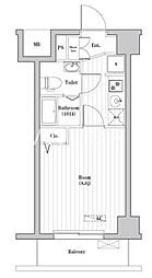N-stageHon-AtsugiSakaecho 1Kの間取図画像