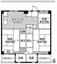 ビレッジハウス小比企5号棟 0503 ｜ 東京都八王子市小比企町530（賃貸マンション3DK・5階・49.20㎡） その2