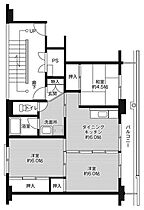 ビレッジハウス深谷1号棟 0508 ｜ 埼玉県深谷市江原451（賃貸マンション3DK・5階・53.50㎡） その2