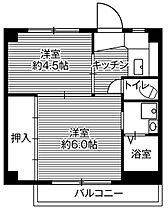 ビレッジハウス古和釜1号棟 0103 ｜ 千葉県船橋市松が丘５丁目23（賃貸マンション2K・1階・28.98㎡） その2