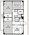 ビレッジハウス阿久和3号館4階8.0万円