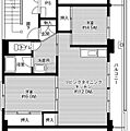 ビレッジハウス八田2号棟5階5.3万円