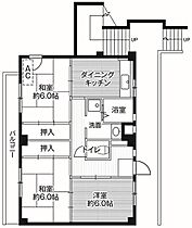 4階 / 3DK / 57.96㎡