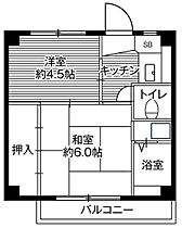 2階 / 2K / 28.98㎡