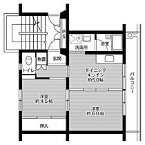 1階 / 2DK / 39.83㎡
