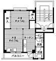 ビレッジハウス向田2号棟5階3.6万円