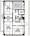 ビレッジハウス二宮1号3階5.6万円