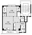 ビレッジハウス立山2号棟5階2.7万円