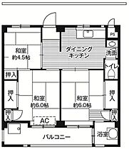 2階 / 3DK / 49.2㎡