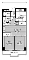 4階 / 3DK / 62.95㎡